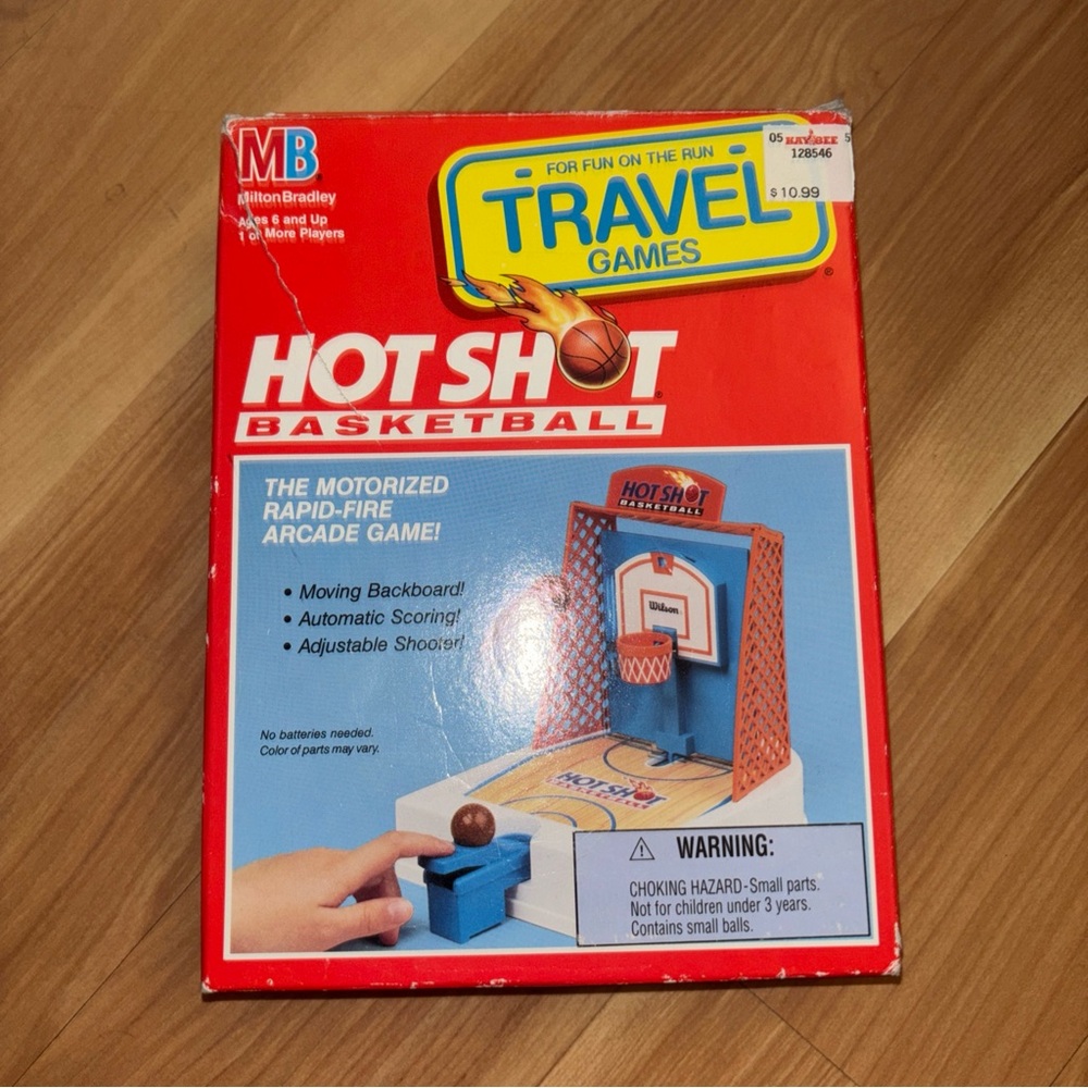 Hot Shot Basketball Game - Red and Blue